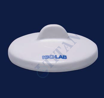 ISOLAB - 038.19.035 kroze kapağı - porselen - çap 35 mm (6 adet / paket)