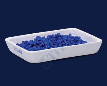 ISOLAB - 038.20.025 yakma kabı - porselen - dikdörtgen - 48 x 26 mm (1 adet / paket)