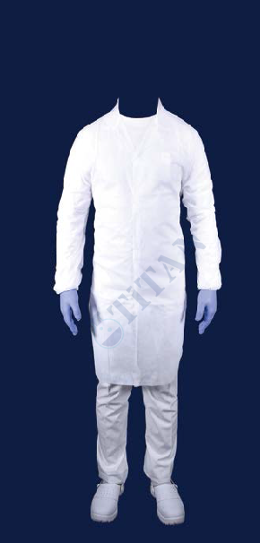 ISOLAB - 080.50.001 ziyaretçi önlüğü (1 adet / paket)
