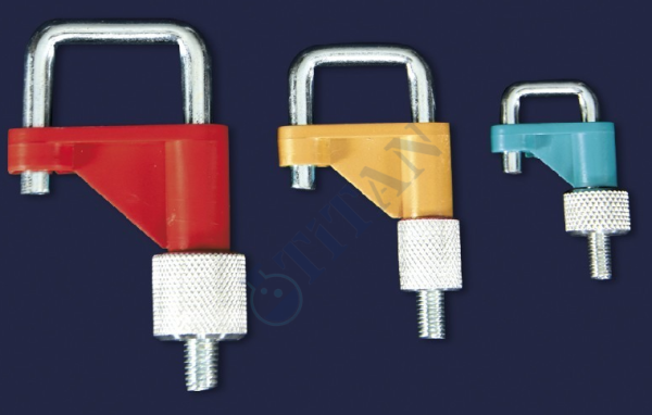 ISOLAB - 052.15.020B hortum kıskacı - vidalı - max.20 mm boru çapı için - mavi (1 adet / paket)