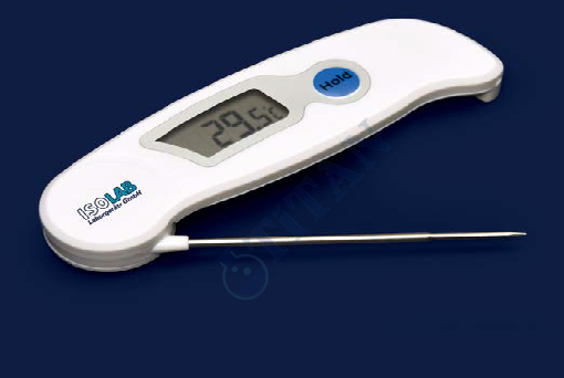 ISOLAB - 060.01.003 termometre - katlanır problu (1 adet / paket)
