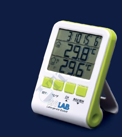 ISOLAB - 059.03.003 termometre - kablosuz - max&min (1 adet / paket)
