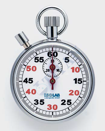 ISOLAB - 055.01.001 kronometre - mekanik (1 adet / paket)