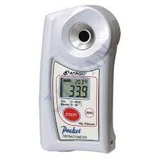 ATAGO - 4508 PAL-Pâtissier Brix ve Şeker Baume Refraktometresi Brix : 0,0... 85,0 % Şeker Baume : 0... 45°
