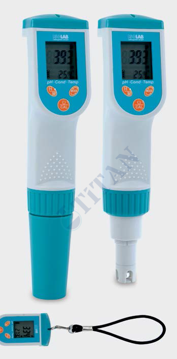 ISOLAB - 616.01.001 ölçüm cihazı - el tipi - pH/mV/Sıcaklık (1 adet / paket)