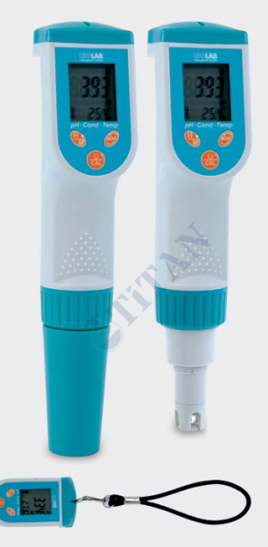 ISOLAB - 616.01.001 ölçüm cihazı - el tipi - pH/mV/Sıcaklık (1 adet / paket)