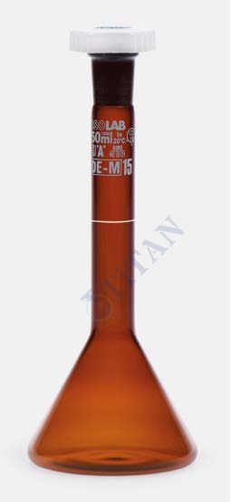 fikalı - beyaz skala - 25 ml - NS 10/19 (2 adet / paket)
