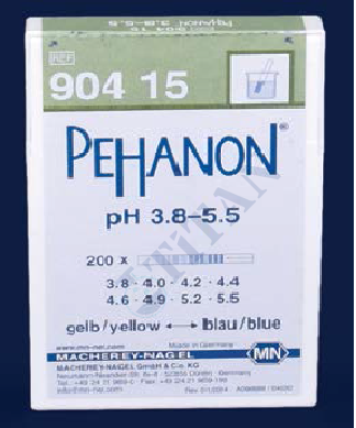 ISOLAB - 101.04.003 pehanon - 3.8 - 5.5 pH - M&N (200 çubuk / paket)