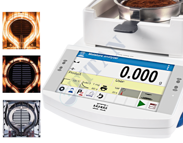 RADWAG - MA 50.X7.IC.A.WH Nem Tayin X7 Serisi 50 g - 0.001 g