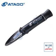 ATAGO - 2493 MASTER-S/S/MillM Deniz Suyu Refraktometresi Tuzluluk: 0... 100‰ Özgül Ağırlık: 1.000... 1.070