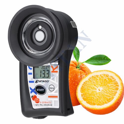 ATAGO - PAL-HIKARi 42 Orange Portakal Refraktometresi 6.0... 22.0 Brix