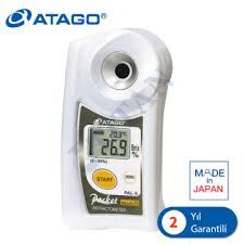 ATAGO - 3860 PAL-S Dijital Refraktometre  0.0... 93.0 %Brix Yağlı ve Koyu Numuneler için