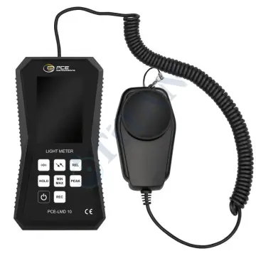PCE - LMD 10 Işık Şiddeti Ölçüm Cihazı 1000... 400.000 Lux / 0.0... 999.9 Lux / 1000... 400.000.fc / 100... 900 fc / 0.00... 99.00 fc