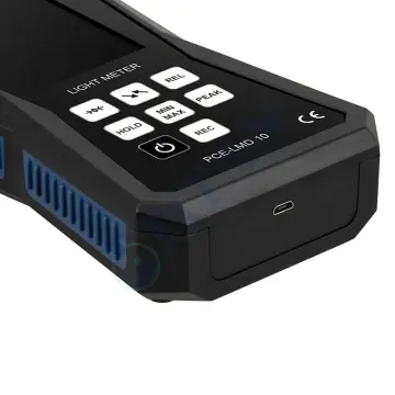PCE - LMD 10 Işık Şiddeti Ölçüm Cihazı 1000... 400.000 Lux / 0.0... 999.9 Lux / 1000... 400.000.fc / 100... 900 fc / 0.00... 99.00 fc
