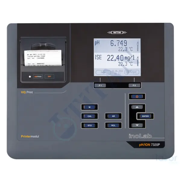 WTW - Inolab pH/Ion 7320P Set Masa Tipi pH / İyon Ölçer + Entegre Yazıcıya Sahiptir
