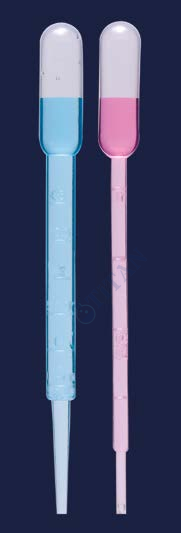 ISOLAB - 084.02.001 pastör pipetleri - P.E - 3 ml - kutu içinde (500 adet / paket)
