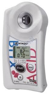 ATAGO - Pal-Bx|Acıd4 Çilek Asit/Brix Master Kit Refraktometresi