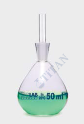 ISOLAB - 023.01.010 piknometre - kalibresiz - 10 ml (1 adet / paket)