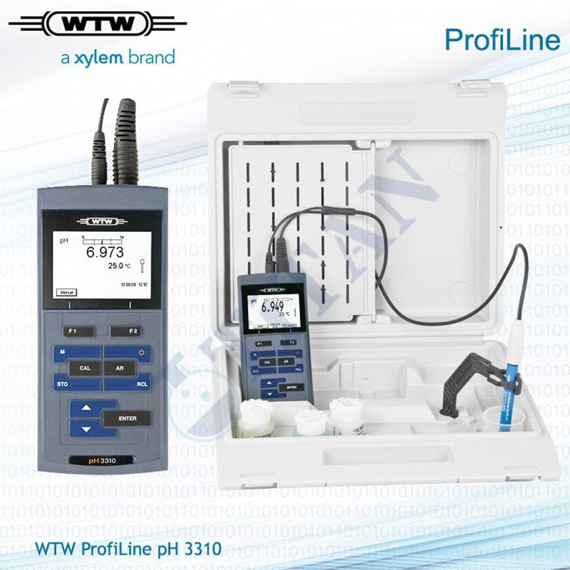 WTW - Profiline pH 3310 Portatif pH Metre Set 5  Sentix SP Elektrodu İle Gıda Uygulamaları İçin