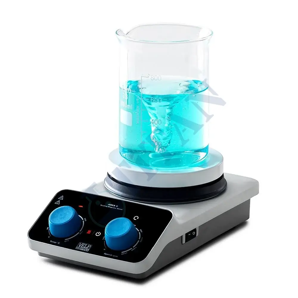 VELP - AREX 5 Isıtıcılı Manyetik Karıştırıcı 100... 1500 rpm / 20 L / RT+... 310 °C