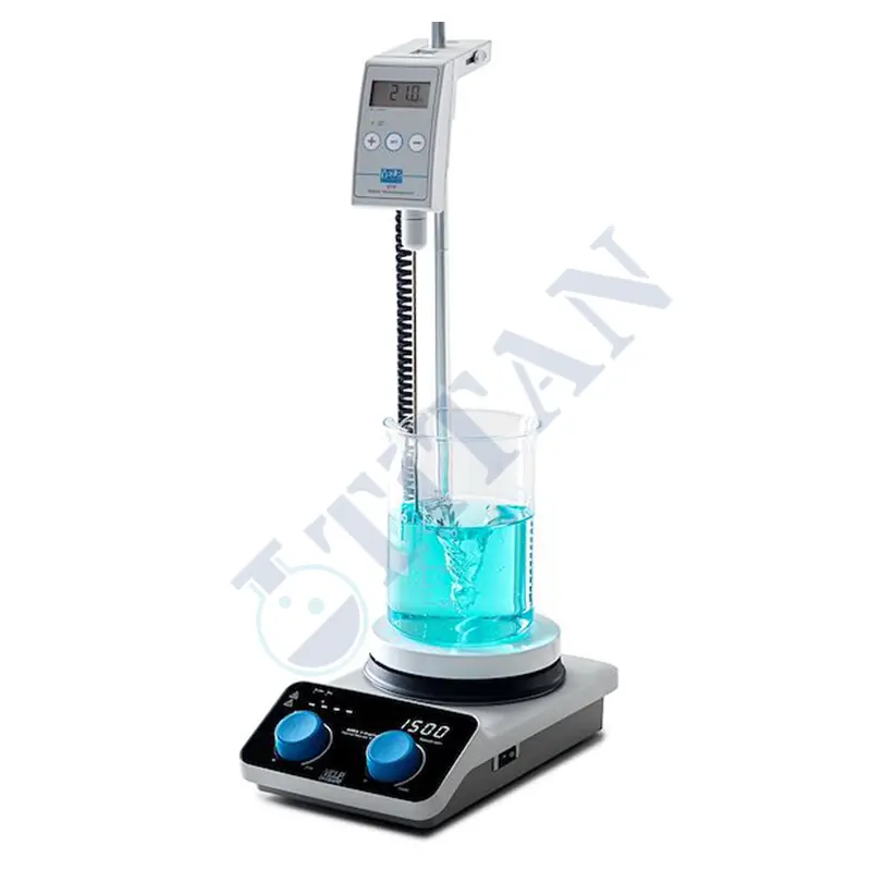 VELP - AREX 5 Dijital Isıtıcılı Manyetik Karıştırıcı + VTF ile 50... 1500 rpm / 20 L / RT+... 310 °C